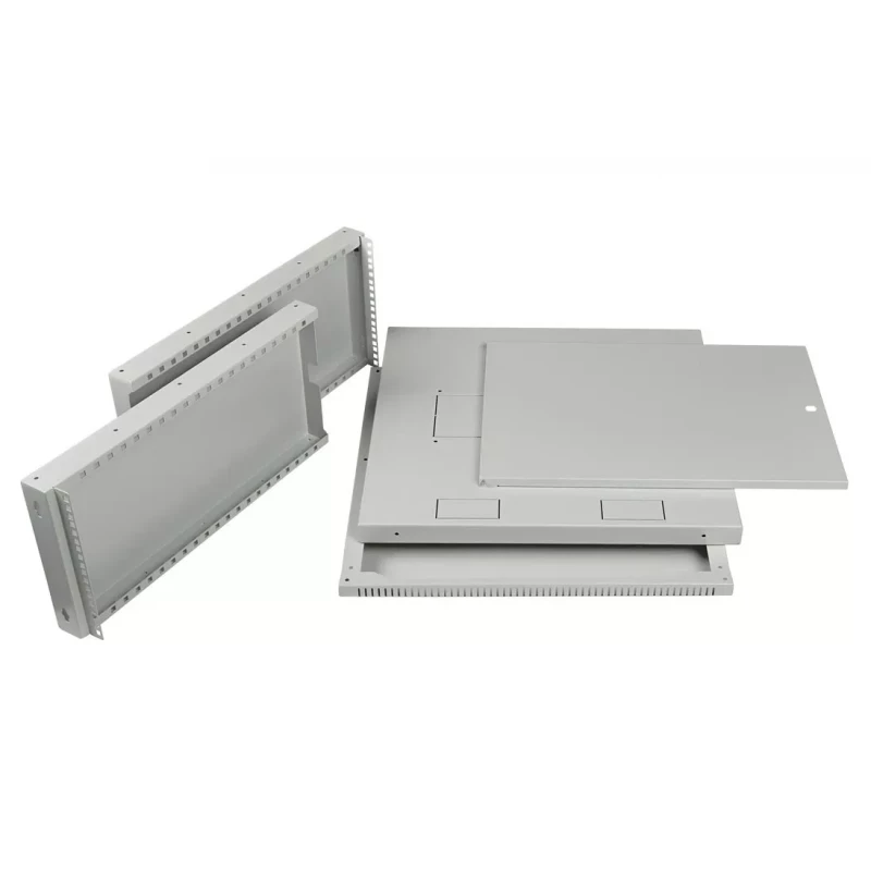 Шкаф телекоммуникационный настенный разборный 19”,18U(600x450), ШТ-НСр-18U-600-450-М дверь металл ССД Шкаф телекоммуникационный настенный разборный 19”,18U(600x450), ШТ-НСр-18U-600-450-М дверь металл ССД