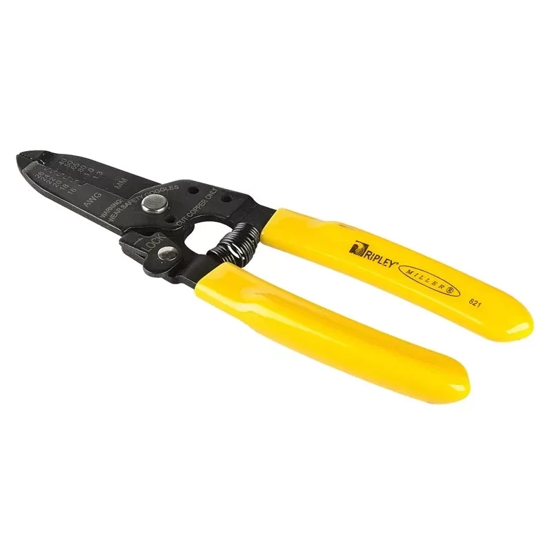 Стриппер Miller T-типа Multi-Wire 821 для снятия оболочек 0.4-1.3 мм (26-16 AWG) Стриппер Miller T-типа Multi-Wire 821 для снятия оболочек 0.4-1.3 мм (26-16 AWG)