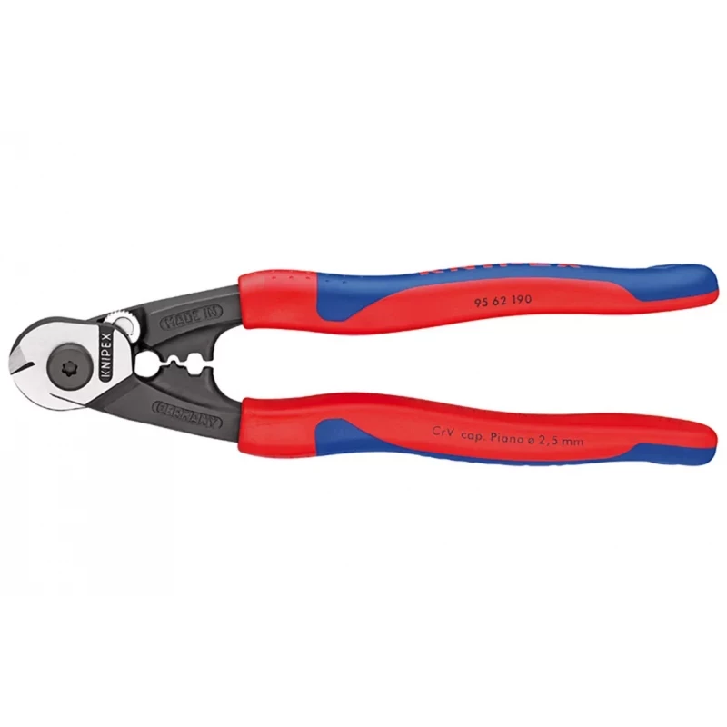 KN-9562190 Тросорез для резки проволочных тросов d до 7 мм Knipex KN-9562190 Тросорез для резки проволочных тросов d до 7 мм Knipex
