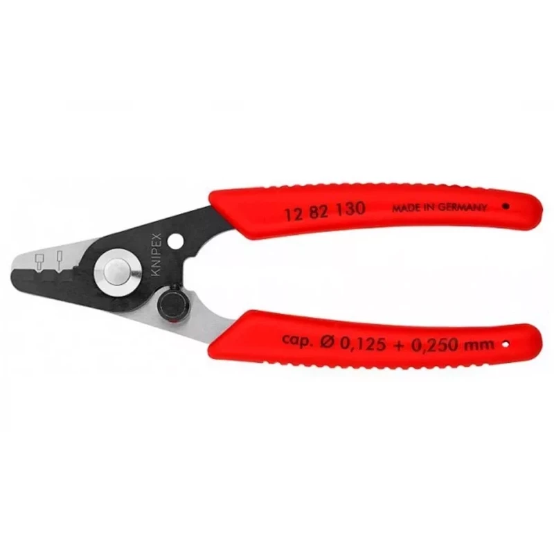 KN-1282130SB Стриппер Knipex для снятия изоляции с оптического волокна KN-1282130SB Стриппер Knipex для снятия изоляции с оптического волокна