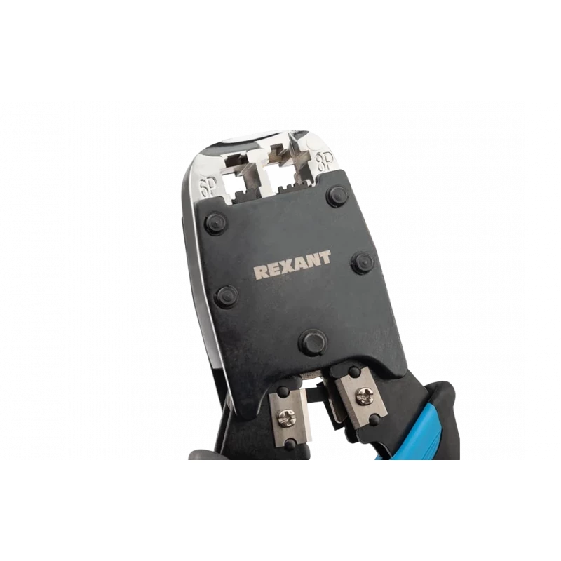 12-3434-1 Кримпер для обжима REXANT HT-500R ТАЙВАНЬ 8P8C, 6P4C 12-3434-1 Кримпер для обжима REXANT HT-500R ТАЙВАНЬ 8P8C, 6P4C