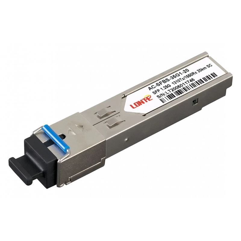 SFP WDM 1.25G Tx1310/Rx1550 20km SC DDM SFP WDM 1.25G Tx1310/Rx1550 20km SC DDM