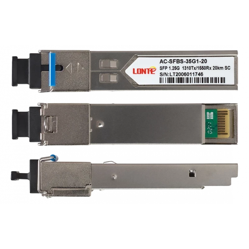 SFP WDM 1.25G Tx1310/Rx1550 20km SC DDM SFP WDM 1.25G Tx1310/Rx1550 20km SC DDM