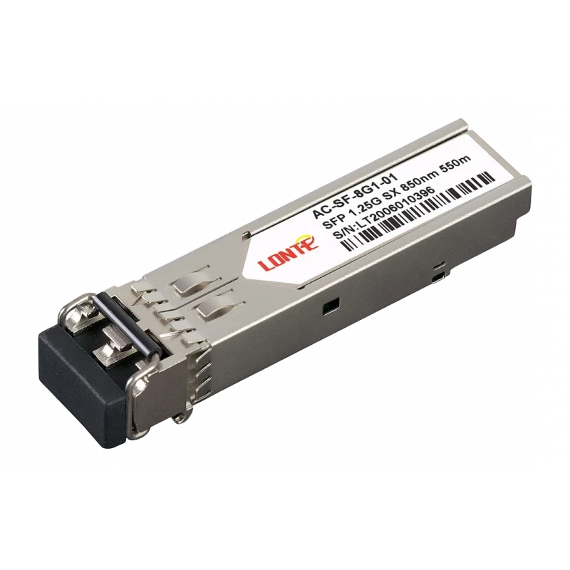 Оптический трансивер SFP 1.25G 850nm 550m LC MMF DDM Оптический трансивер SFP 1.25G 850nm 550m LC MMF DDM