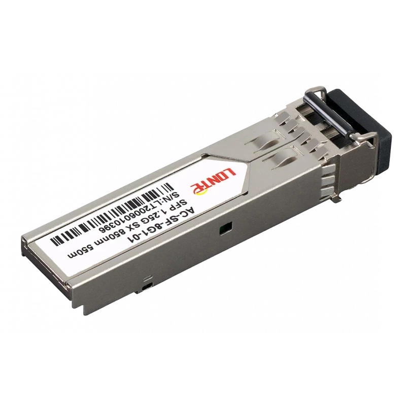 Оптический трансивер SFP 1.25G 850nm 550m LC MMF DDM Оптический трансивер SFP 1.25G 850nm 550m LC MMF DDM