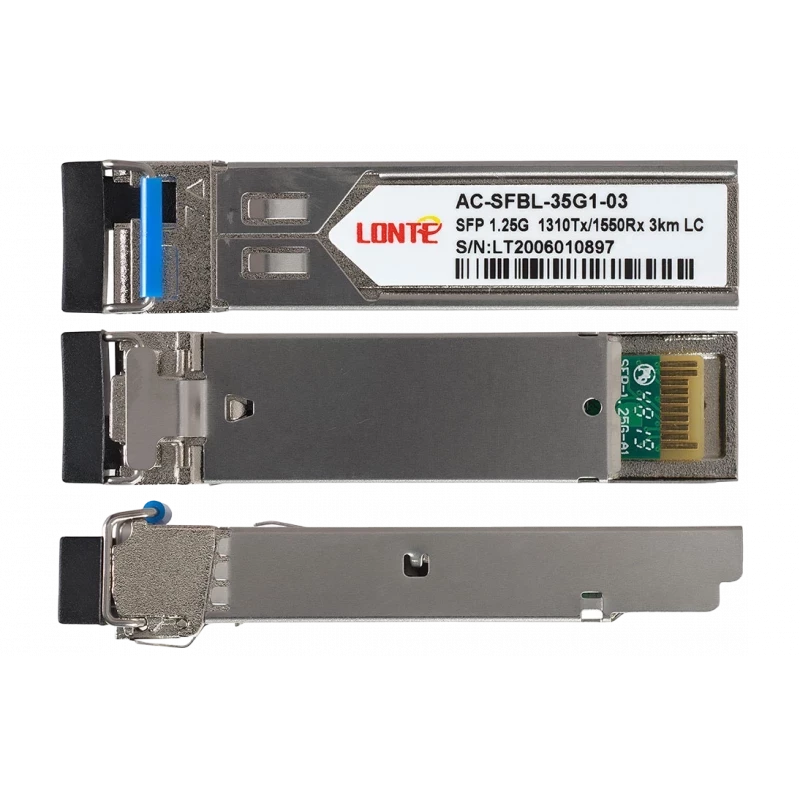 SFP WDM 1.25G Tx1310/Rx1550 3km LC DDM SFP WDM 1.25G Tx1310/Rx1550 3km LC DDM