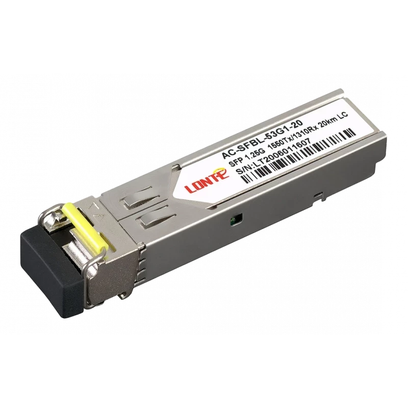 Модуль SFP WDM 1.25G Tx1550/Rx1310 20km LC DDM Модуль SFP WDM 1.25G Tx1550/Rx1310 20km LC DDM