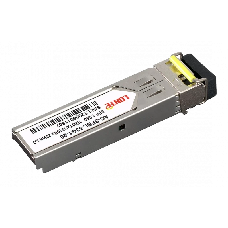 Модуль SFP WDM 1.25G Tx1550/Rx1310 20km LC DDM Модуль SFP WDM 1.25G Tx1550/Rx1310 20km LC DDM