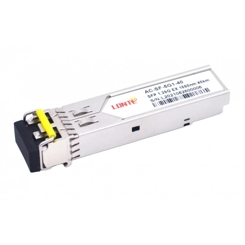 Оптический трансивер SFP 1.25G 1550nm 40km LC SMF DDM Оптический трансивер SFP 1.25G 1550nm 40km LC SMF DDM