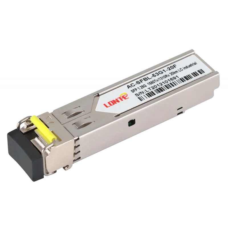SFP WDM 1.25G Tx1550/Rx1310 20km LC DDM (industrial) SFP WDM 1.25G Tx1550/Rx1310 20km LC DDM (industrial)