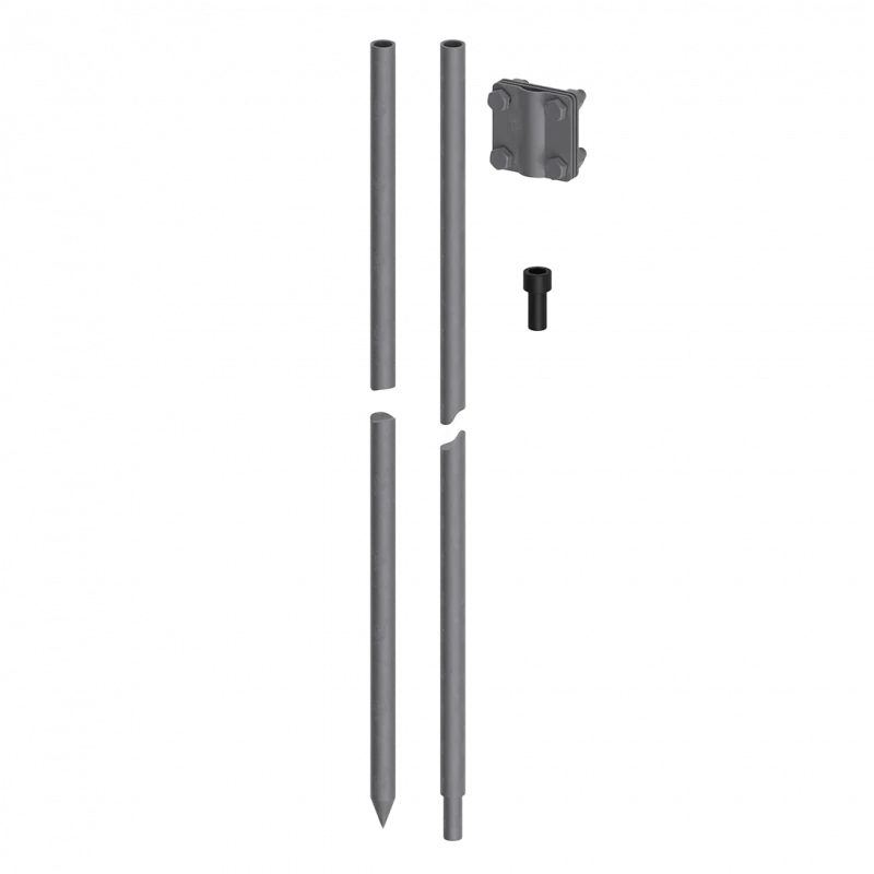 NE1103 Комплект верт. заземлителя безмуфтовый, 3 м, D16 мм, (2х1500 мм) NE1103 Комплект верт. заземлителя безмуфтовый, 3 м, D16 мм, (2х1500 мм)
