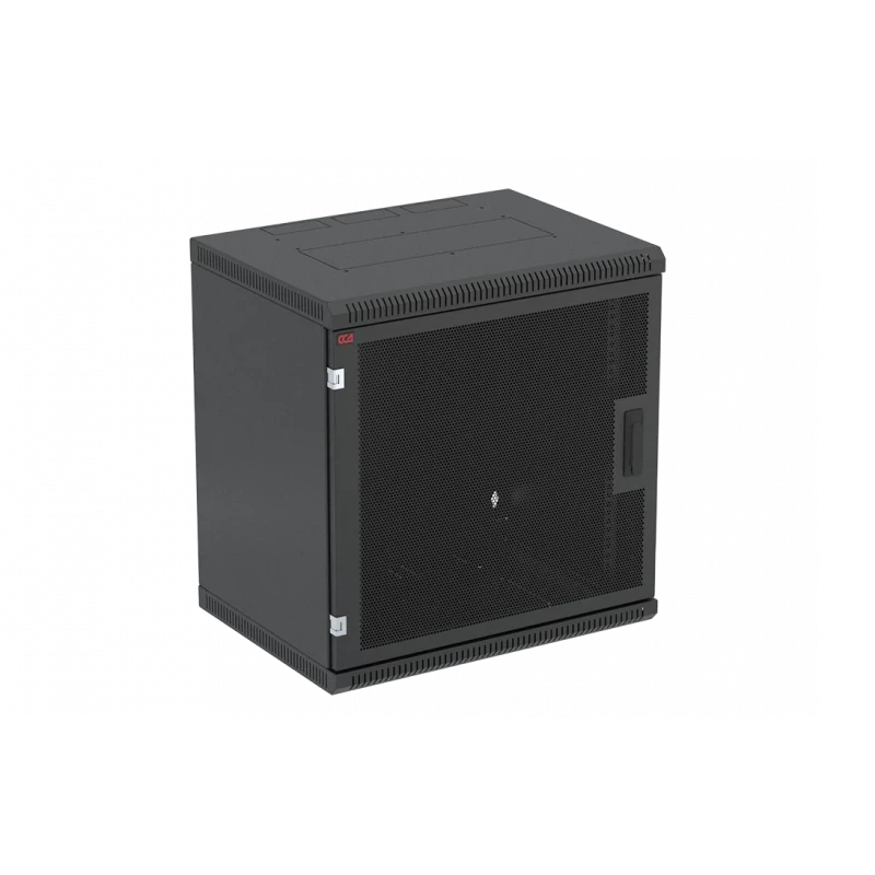 Шкаф телекоммуникационный настенный разборный черный 19”,12U(600x450), ШТ-НСр-12U-600-450-П-Ч дверь перфорированная ССД Шкаф телекоммуникационный настенный разборный черный 19”,12U(600x450), ШТ-НСр-12U-600-450-П-Ч дверь перфорированная ССД