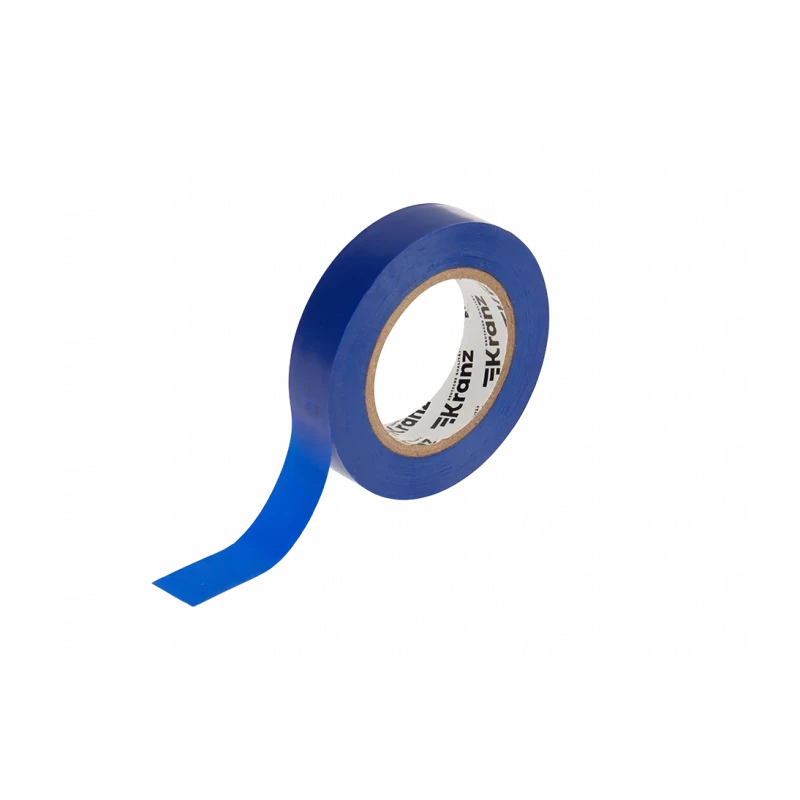 KR-09-2605 Изолента ПВХ KRANZ 15 мм х 20 м, синяя, упаковка 10 роликов KR-09-2605 Изолента ПВХ KRANZ 15 мм х 20 м, синяя, упаковка 10 роликов