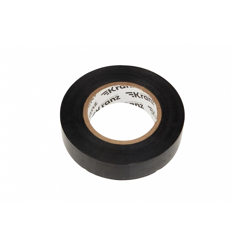 KR-09-2206 Изолента ПВХ KRANZ 19 мм х 25 м, черная, упаковка 5 роликов KR-09-2206 Изолента ПВХ KRANZ 19 мм х 25 м, черная, упаковка 5 роликов