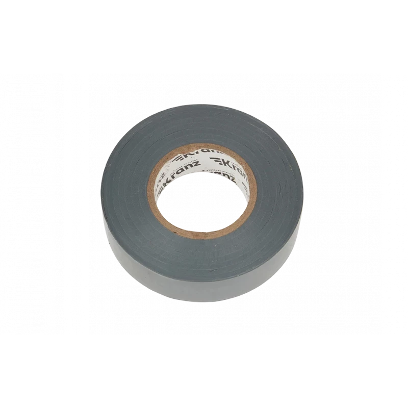 KR-09-2808 Изолента ПВХ профессиональная KRANZ 0.18 х 19 мм х 20 м, серая, упаковка 10 роликов KR-09-2808 Изолента ПВХ профессиональная KRANZ 0.18 х 19 мм х 20 м, серая, упаковка 10 роликов