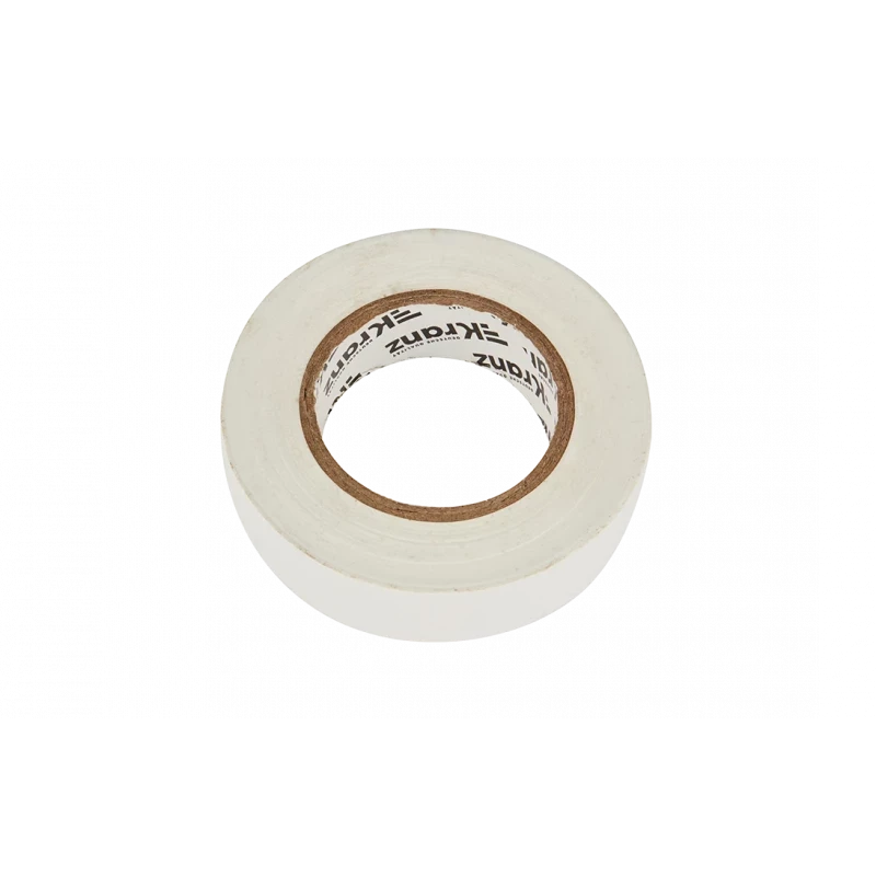 KR-09-2201 Изолента ПВХ KRANZ 19 мм х 25 м, белая, упаковка 5 роликов KR-09-2201 Изолента ПВХ KRANZ 19 мм х 25 м, белая, упаковка 5 роликов