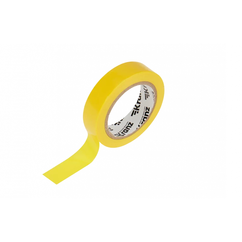 KR-09-2002 Изолента ПВХ KRANZ 0.13х15 мм, 10 м, желтая упаковка 10 роликов KR-09-2002 Изолента ПВХ KRANZ 0.13х15 мм, 10 м, желтая упаковка 10 роликов