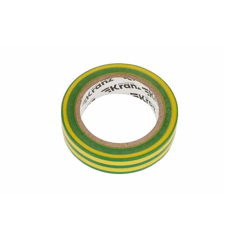 KR-09-2007 Изолента ПВХ KRANZ 0.13х15 мм, 10 м, желто-зеленая упаковка 10 роликов KR-09-2007 Изолента ПВХ KRANZ 0.13х15 мм, 10 м, желто-зеленая упаковка 10 роликов