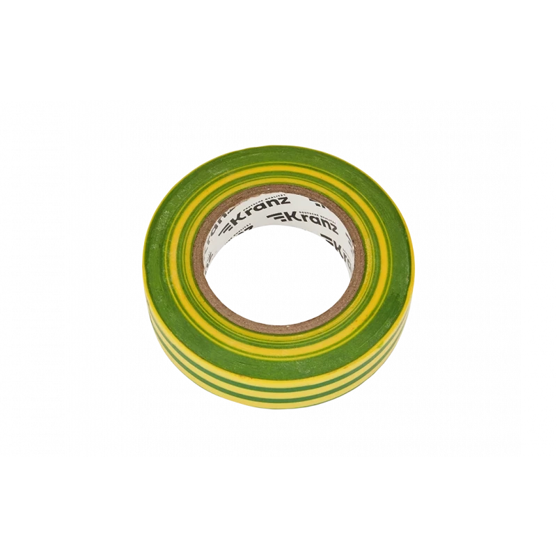 KR-09-2207 Изолента ПВХ KRANZ 0.13х19 мм, 25 м, желто-зеленая упаковка 5 роликов KR-09-2207 Изолента ПВХ KRANZ 0.13х19 мм, 25 м, желто-зеленая упаковка 5 роликов