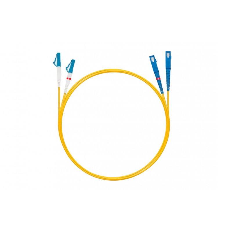 Шнур ШОС-2SM/2.0 мм-LC/UPC-SC/UPC-1.0 м Шнур ШОС-2SM/2.0 мм-LC/UPC-SC/UPC-1.0 м