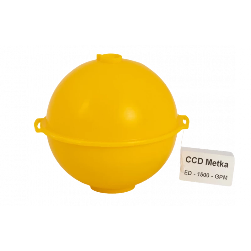 CCD Metka ED-1500-GPM шаровой пассивный маркер для газопровода CCD Metka ED-1500-GPM шаровой пассивный маркер для газопровода