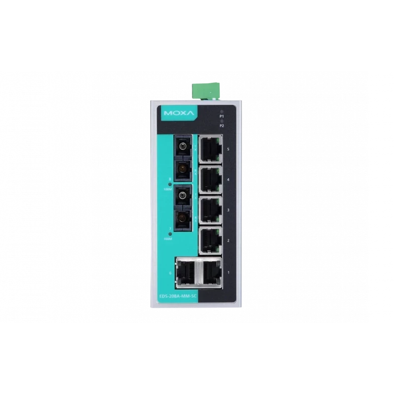 Коммутатор Moxa EDS-208A-MM-SC-T Коммутатор Moxa EDS-208A-MM-SC-T