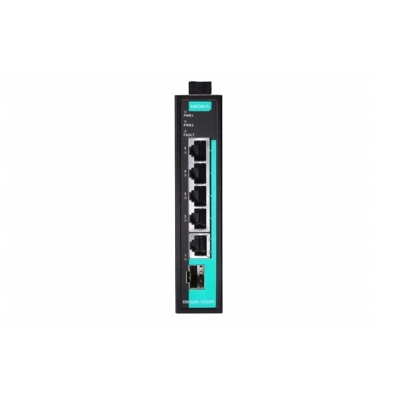 Коммутатор Moxa EDS-G205-1GTXSFP-T Коммутатор Moxa EDS-G205-1GTXSFP-T