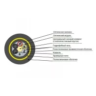 Кабель оптический ДПТ-П-08У (1х8)-10 кН