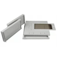 Шкаф настенный разборный 19”,12U(600x350), ШТ-НСр-12U-600-350-С дверь стекло Шкаф настенный разборный 19”,12U(600x350), ШТ-НСр-12U-600-350-С дверь стекло