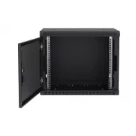 Шкаф телекоммуникационный настенный разборный черный 19”,9U(600x350), ШТ-НСр-9U-600-350-П-Ч дверь перфорированная ССД Шкаф телекоммуникационный настенный разборный черный 19”,9U(600x350), ШТ-НСр-9U-600-350-П-Ч дверь перфорированная ССД