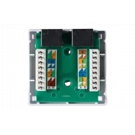 CS2-1C5EU-22 ITK Настенная инф. розетка RJ45, кат.5Е UTP, 2-порта