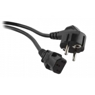 PC-C13D-1M ITK Кабель электропитания 3х1,5 1м с разъёмами С13 - нем.ст