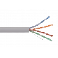 LC2-C5E04-111 ITK Кабель связи витая пара U/UTP, кат.5E 4х2х24AWG PATCH, 500м, серый