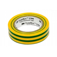 7100080346 Temflex 1300, желт-зел, универсальная изоляционная лента, 19мм х 20м х 0,13мм 7100080346 Temflex 1300, желт-зел, универсальная изоляционная лента, 19мм х 20м х 0,13мм