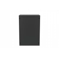 Шкаф телекоммуникационный настенный разборный черный 19”,18U(600x550), ШТ-НСр-18U-600-550-С-Ч дверь стекло ССД