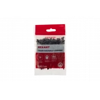 07-0081 Хомут-стяжка кабельная нейлоновая REXANT 80 x2,5 мм, черная, упаковка 100 шт.