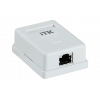 CS2-1C5EF-12 ITK Настенная инф. розетка RJ45 кат. 5E FTP (экран) 1-порт