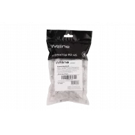 WRline WR-8P8C-C5E Коннектор RJ-45 под витую пару, категория 5e, неэкранированный, универсальный (100 шт в упак.) WRline WR-8P8C-C5E Коннектор RJ-45 под витую пару, категория 5e, неэкранированный, универсальный (100 шт в упак.)