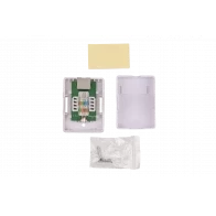 WRline WR-WS-8P8C-C5E-SH-1 Розетка компьютерная RJ-45, категория 5e, экранированная, одинарная, внешняя, Dual IDC, цвет белый WRline WR-WS-8P8C-C5E-SH-1 Розетка компьютерная RJ-45, категория 5e, экранированная, одинарная, внешняя, Dual IDC, цвет белый