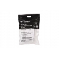 WRline WR-WS-8P8C-C5E-SH-1 Розетка компьютерная RJ-45, категория 5e, экранированная, одинарная, внешняя, Dual IDC, цвет белый WRline WR-WS-8P8C-C5E-SH-1 Розетка компьютерная RJ-45, категория 5e, экранированная, одинарная, внешняя, Dual IDC, цвет белый