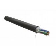 WRline WR-UTP-4P-C5E-PE-BK Кабель витая пара, неэкранированный U/UTP, категория 5e, 4 пары (0,50 мм), одножильный, внешний, PE, черный, 305 м WRline WR-UTP-4P-C5E-PE-BK Кабель витая пара, неэкранированный U/UTP, категория 5e, 4 пары (0,50 мм), одножильный, внешний, PE, черный, 305 м