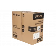 WRline WR-UTP-4P-C5E-PE-BK Кабель витая пара, неэкранированный U/UTP, категория 5e, 4 пары (0,50 мм), одножильный, внешний, PE, черный, 305 м WRline WR-UTP-4P-C5E-PE-BK Кабель витая пара, неэкранированный U/UTP, категория 5e, 4 пары (0,50 мм), одножильный, внешний, PE, черный, 305 м