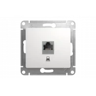 Розетка 1xRJ45 Cat.5 Schneider Electric GLOSSA, белый Розетка 1xRJ45 Cat.5 Schneider Electric GLOSSA, белый