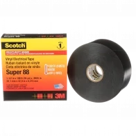 Scotch Super 33+ изоляционная лента высшего класса, 38мм х 20м х 0,18мм