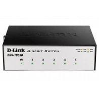 Коммутатор D-Link DGS-1005D/I3A 5G неуправляемый Коммутатор D-Link DGS-1005D/I3A 5G неуправляемый